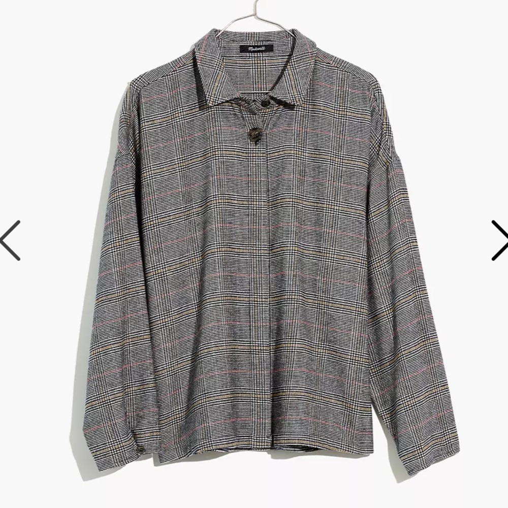 Madewell Flannel Bromley Shirt in Ronan Plaid